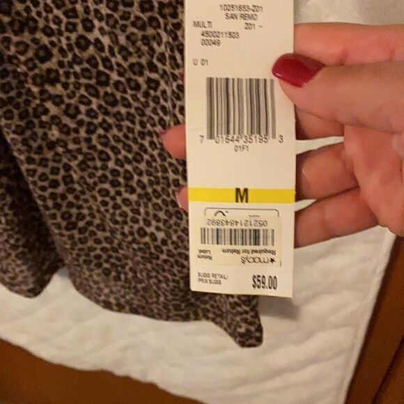 Animal print blouse    - Picture 3 of 6